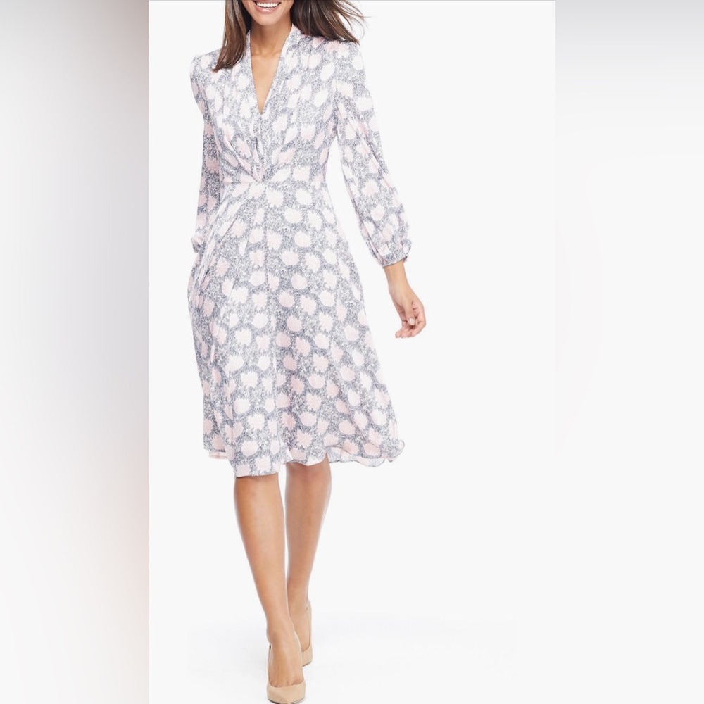 Gal Meets Glam Collection 🌸 Women’s Lizzie Midi Floral Dress Size 00 EUC